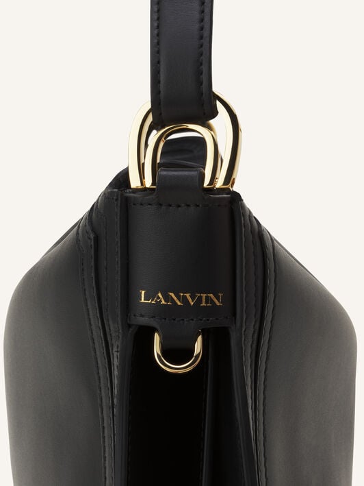 SAC COMPAGNON EN CUIR Lanvin SAC COMPAGNON EN CUIR Noir LWBGLRMMSMLEH25