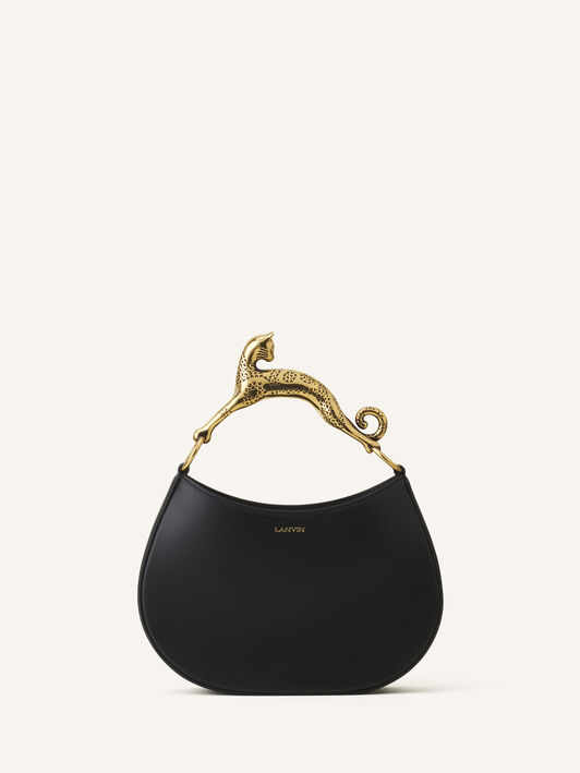 BORSA HOBO CAT IN PELLE Lanvin BORSA HOBO CAT IN PELLE Nero LWBGSHC1NAPAA21