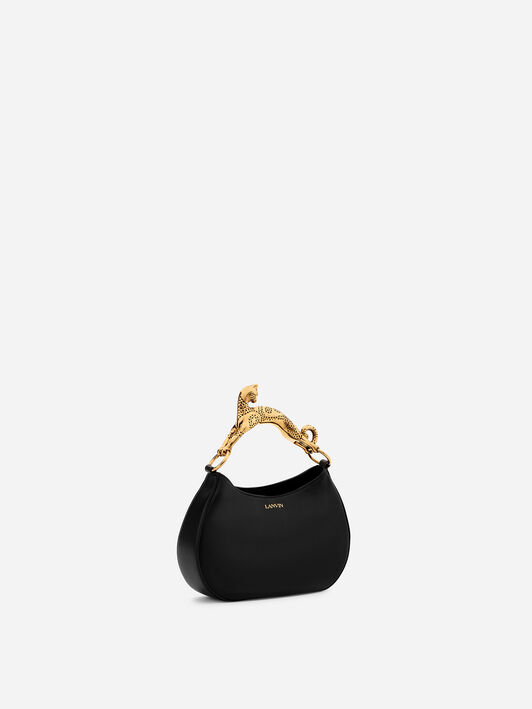 Lanvin BORSA HOBO CAT IN PELLE Nero LWBGSHC1NAPAA21