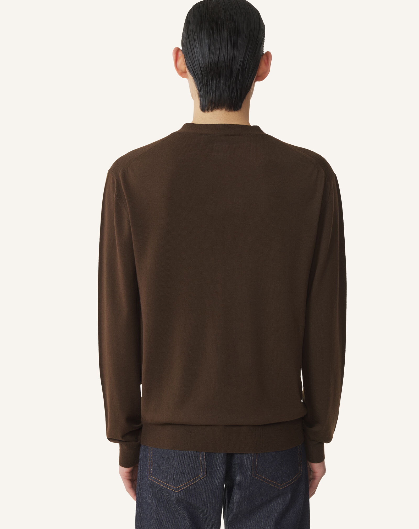 CLASSIC CARDIGAN Lanvin CLASSIC CARDIGAN Ebony RMCA0005K099A26