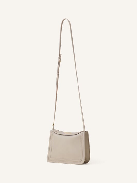 BORSA COMPAGNON 16 IN PELLE Lanvin BORSA COMPAGNON 16 IN PELLE Gesso LWBGLRXSSMLEE26