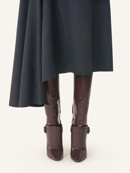 ASYMMETRICAL SKIRT Lanvin ASYMMETRICAL SKIRT Charcoal RWST00516383H26