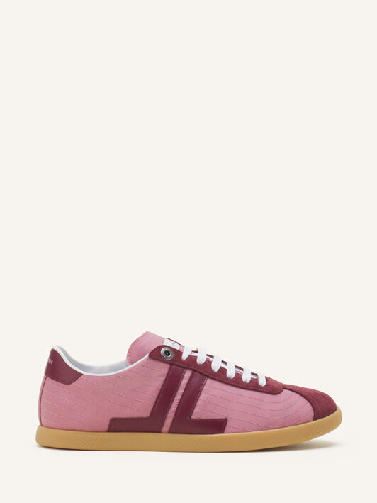 Lanvin SNEAKERS GLEN 2.0 EN NYLON Rose/Bordeaux FUSKZL01NYSQA26