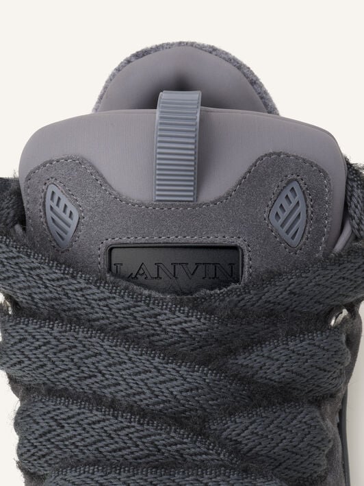SNEAKER CURB AUS FILZ Lanvin SNEAKER CURB AUS FILZ Anthrazit/Grau FUSKDK12FELTA26