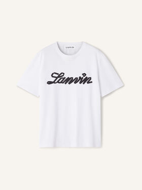 Lanvin T-SHIRT RUBAN LANVIN Blanc Optique RMTS0012J308P26