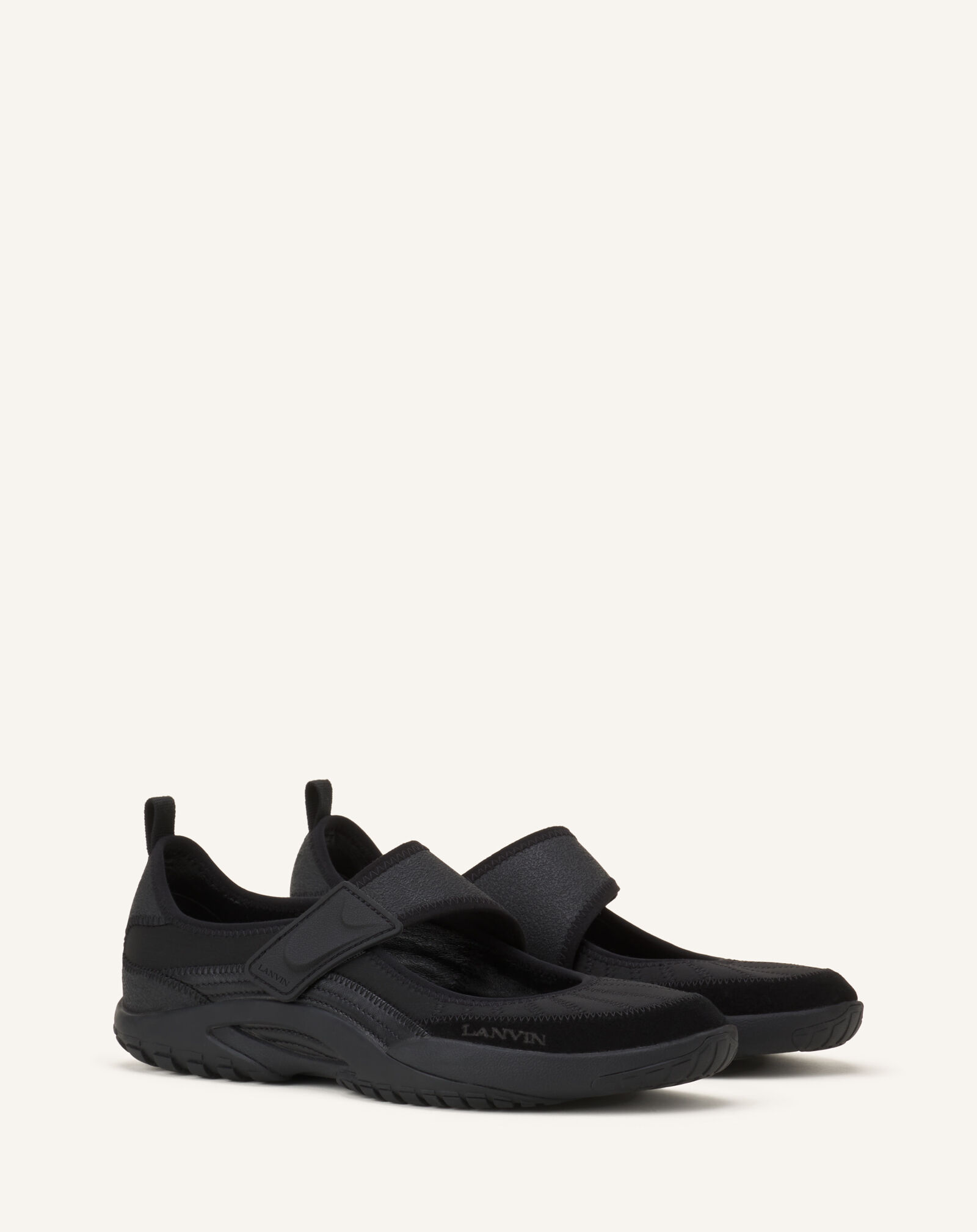 ZAPATILLAS BAILARINA LNV1 DE NEOPRENO Lanvin ZAPATILLAS BAILARINA LNV1 DE NEOPRENO Negro FUSKAK04SCSUH26