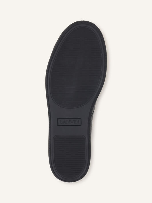 Lanvin SNEAKERS DBB1 EN CUIR NAPPA ET CUIR GRAINÉ Noir FMSKDBB1GNLEA26