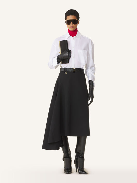 Lanvin GATHERED SLEEVES SHIRT White RWTO01566166H26