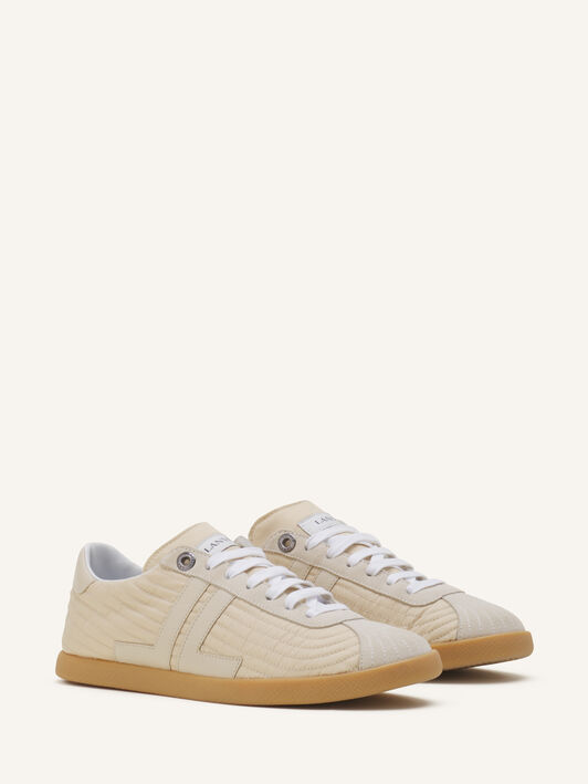 Lanvin SNEAKERS GLEN 2.0 EN NYLON Écru/Beige FUSKZL01NYSQA26