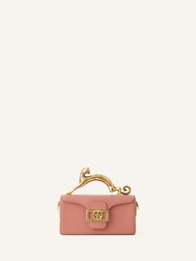 Lanvin SAC PENCIL CAT NANO EN CUIR Rose Foncé LWBGBR03TOPSE23