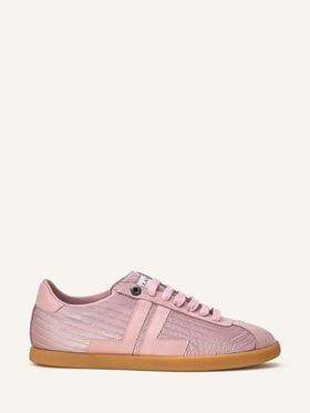 Lanvin SNEAKERS GLEN 2.0 EN NYLON FROISSE Rose Clair FUSKZL01NYLOH26
