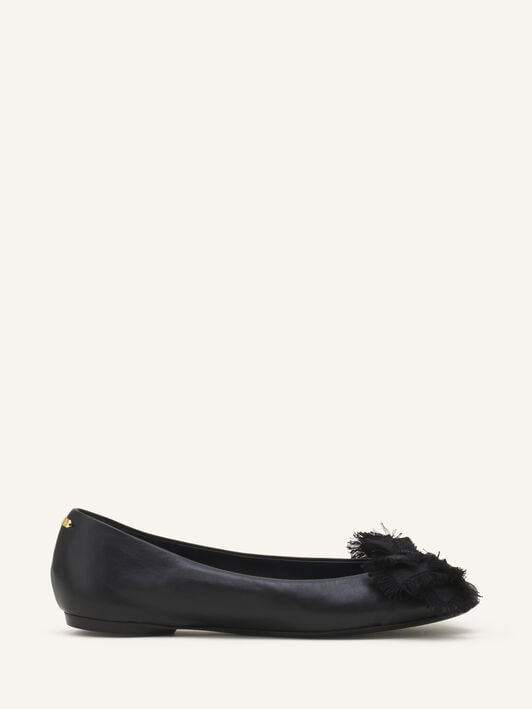 BALLERINA THE BOW Lanvin BALLERINA THE BOW Schwarz FWBAMB0GNAPPA26