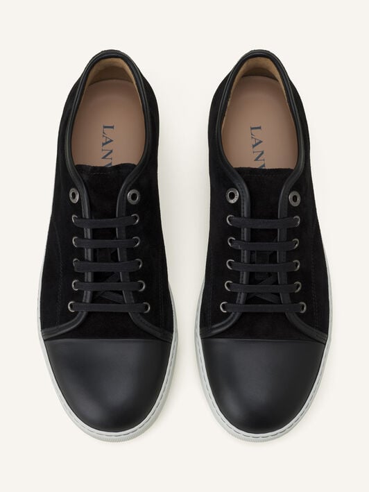 SNEAKER DBB1 AUS LEDER UND WILDLEDER Lanvin SNEAKER DBB1 AUS LEDER UND WILDLEDER Schwarz FMSKDBB1ANAPP15