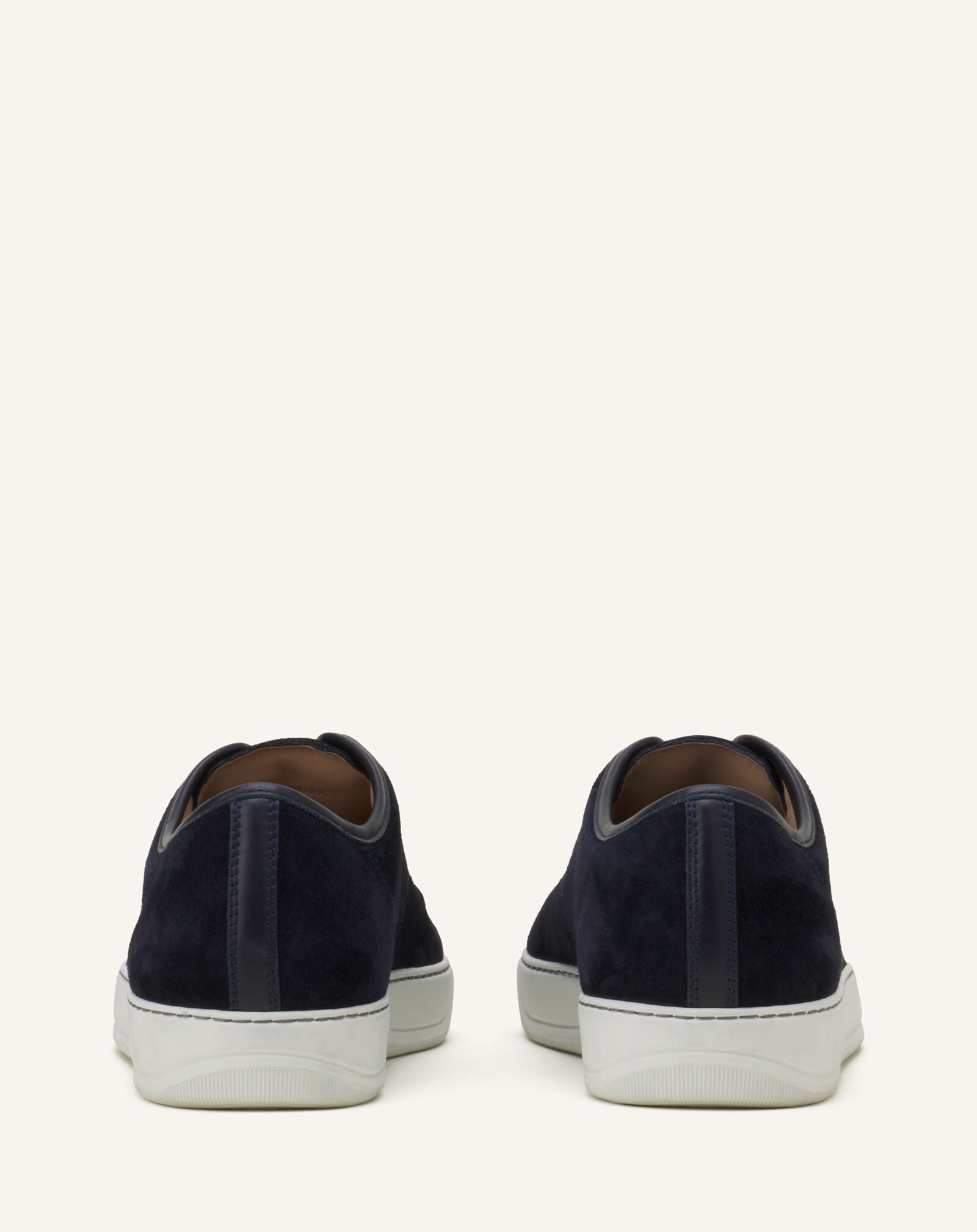 SNEAKERS DBB1 EN SUEDE ET CUIR VERNIS Lanvin SNEAKERS DBB1 EN SUEDE ET CUIR VERNIS Bleu Foncé FMSKDBB1VBALP15