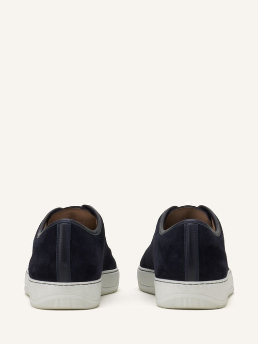 SNEAKERS DBB1 EN SUEDE ET CUIR VERNIS Lanvin SNEAKERS DBB1 EN SUEDE ET CUIR VERNIS Bleu Foncé FMSKDBB1VBALP15
