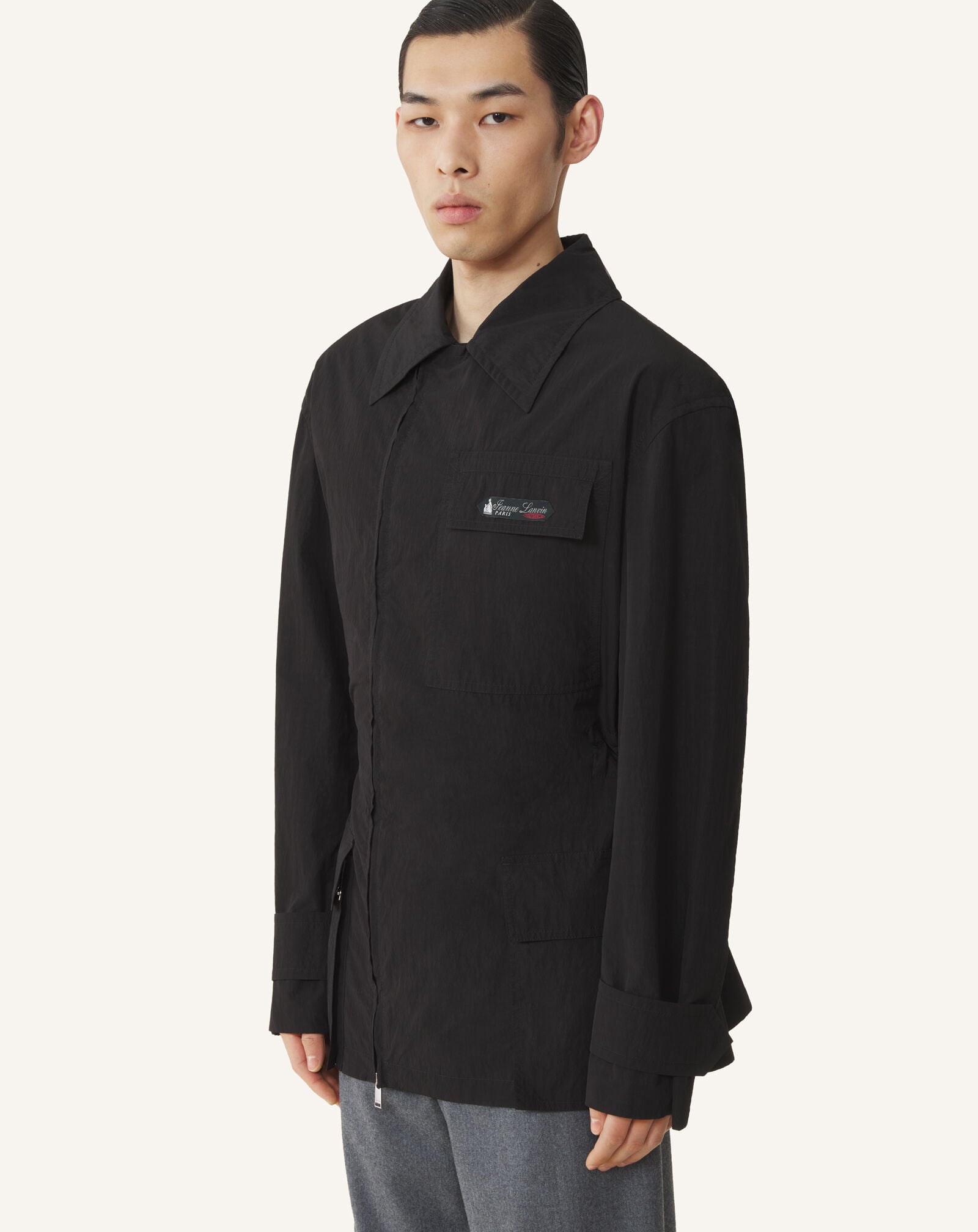 FITTED PARKA Lanvin FITTED PARKA Black RMCO00316410A26