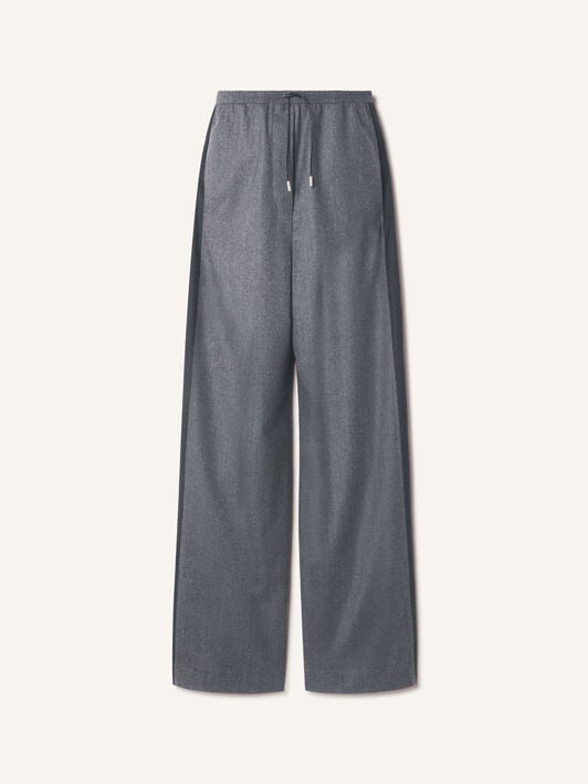 LOOSE FIT TROUSERS Lanvin LOOSE FIT TROUSERS Heather Grey RWTR00156383A26