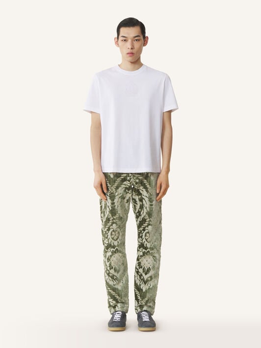 T-SHIRT LOGO M&D Lanvin T-SHIRT LOGO M&D Optic White RMTS0012J321A26