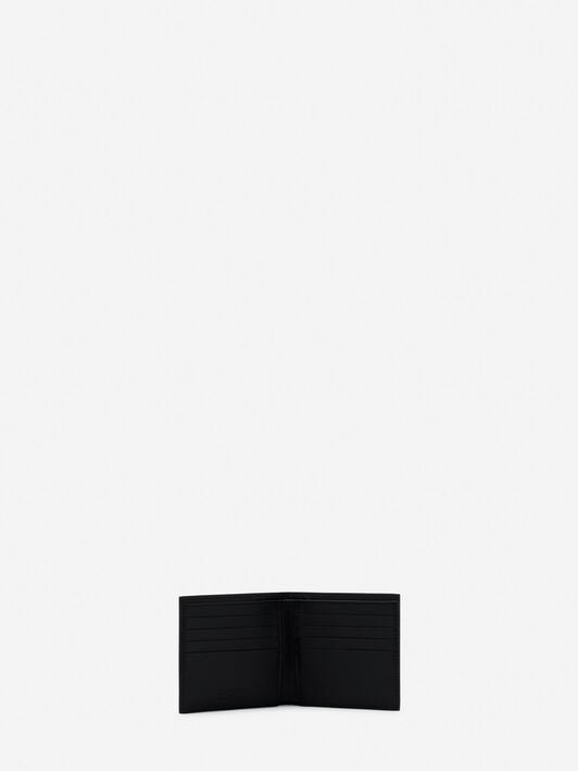 PORTEFEUILLE LANVIN SIGNATURE EN CUIR Lanvin PORTEFEUILLE LANVIN SIGNATURE EN CUIR Noir LMSLSWB3TOPSP24
