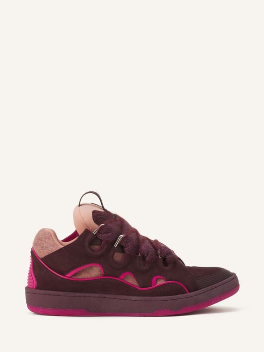 SNEAKER CURB AUS FILZ Lanvin SNEAKER CURB AUS FILZ Mittelrosa/Dunkelrosa FUSKDK12FELTA26