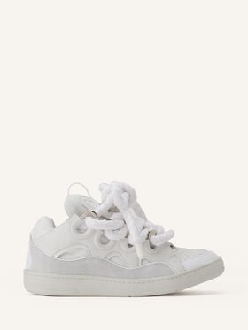 SNEAKER CURB IN SCHLANGENOPTIK AUS LEDER Lanvin SNEAKER CURB IN SCHLANGENOPTIK AUS LEDER Weiß FUSKDK12ECSKA26