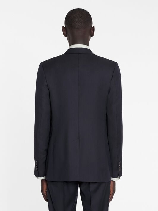 SINGLE BREASTED FLAP POCKETS JACKET Lanvin SINGLE BREASTED FLAP POCKETS JACKET Navy Blue RMJA00054916P23