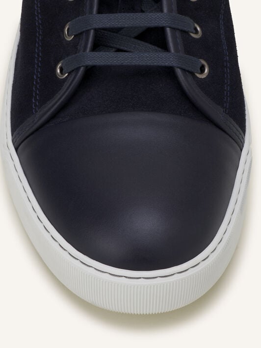 SNEAKER DBB1 AUS LEDER UND WILDLEDER Lanvin SNEAKER DBB1 AUS LEDER UND WILDLEDER Marineblau FMSKDBB1ANAPP15