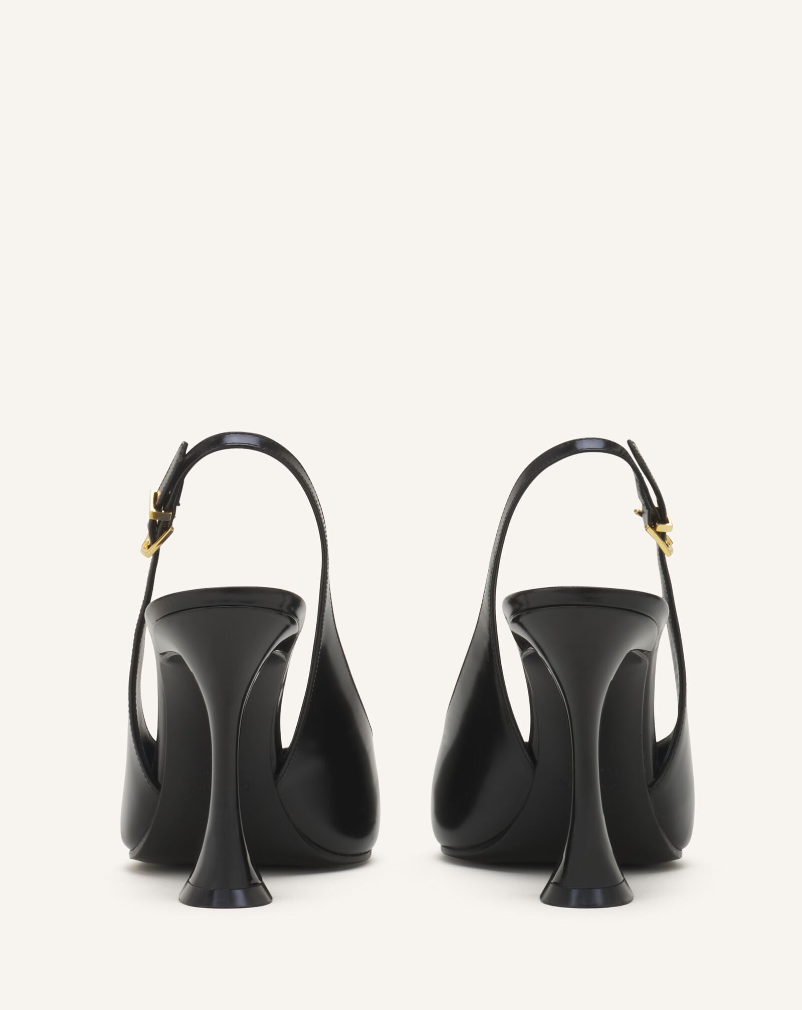 SLINGBACK SERENADE EN CUIR Lanvin SLINGBACK SERENADE EN CUIR Noir/Blanc FWPUMP17SZNAA26