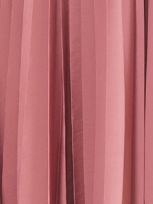 ROBE PLISSÉE EN CHARMEUSE ET COTON Lanvin ROBE PLISSÉE EN CHARMEUSE ET COTON Vieux rose RWDR00274778P26