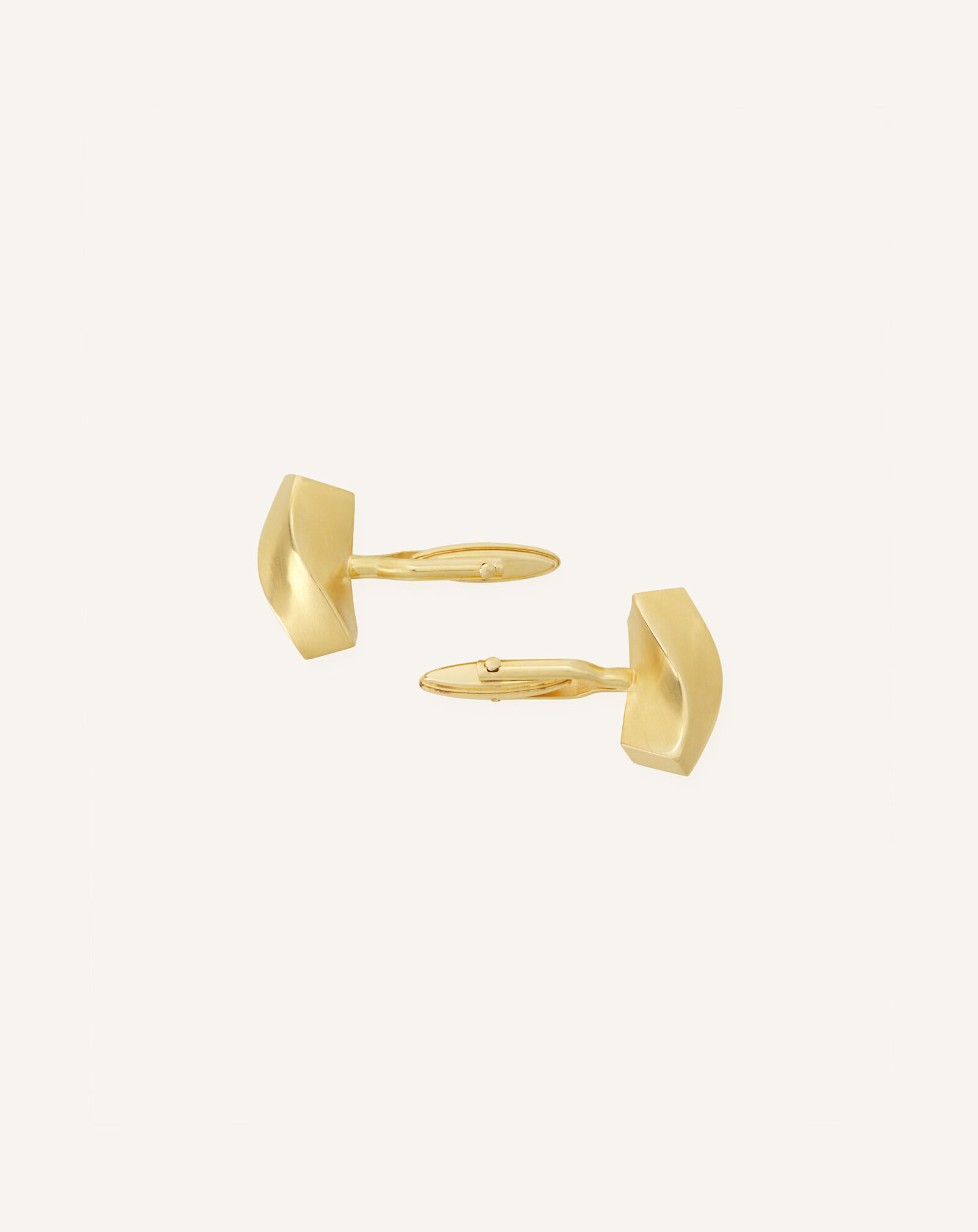 MEN'S CUFFLINKS WAVE IN METAL Lanvin MEN'S CUFFLINKS WAVE IN METAL Gold AMCJSCL1LTWAA26