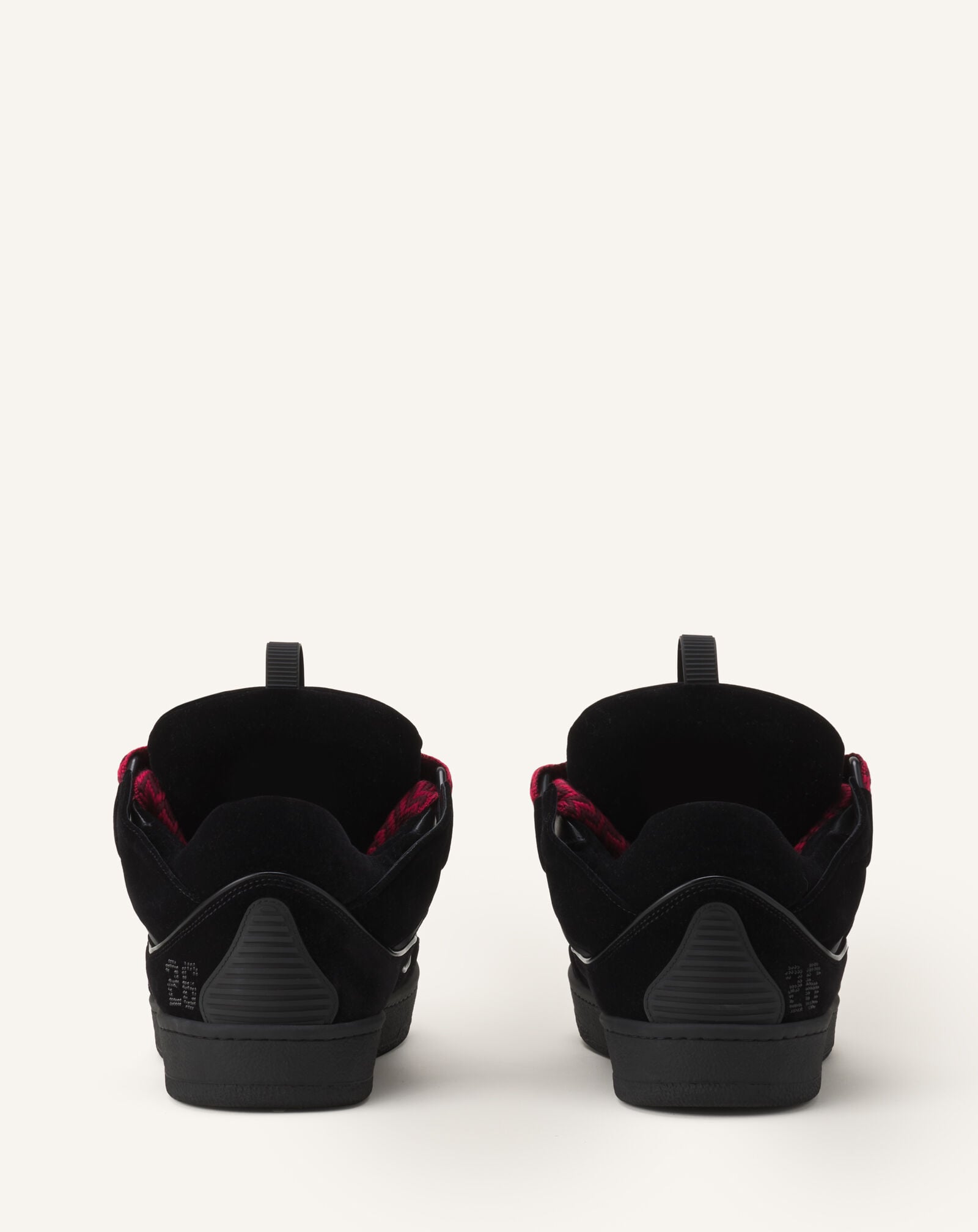 SNEAKERS CURB IN VELLUTO Lanvin SNEAKERS CURB IN VELLUTO Nero FUSKDK12JEVEA26