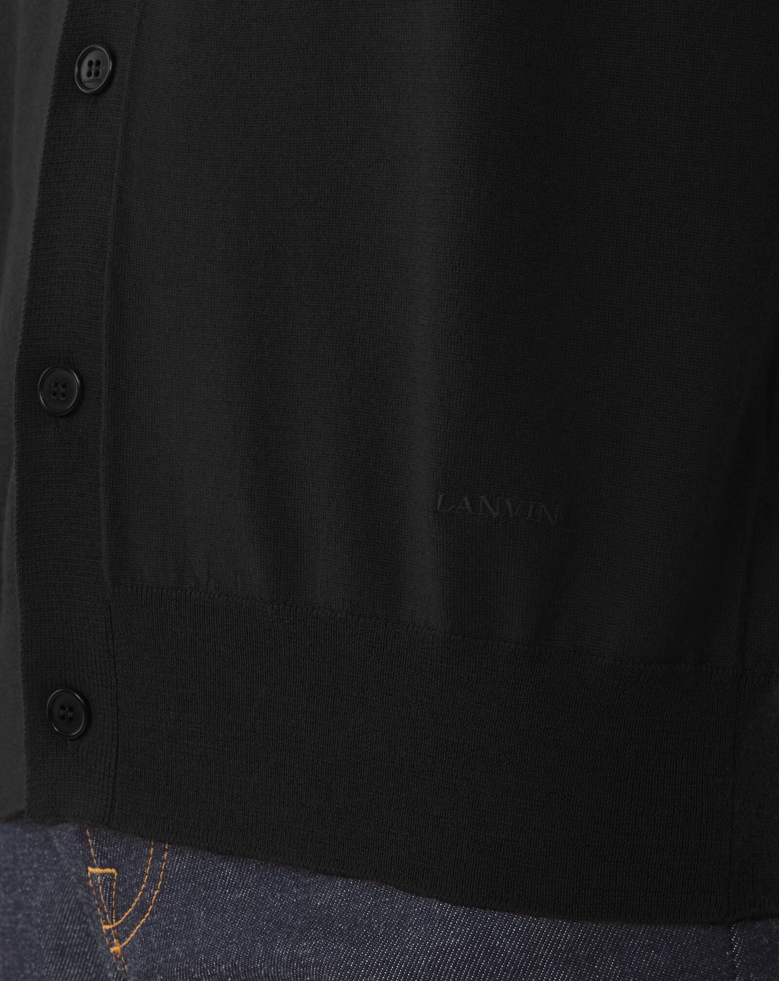 CLASSIC CARDIGAN Lanvin CLASSIC CARDIGAN Black RMCA0005K099A26