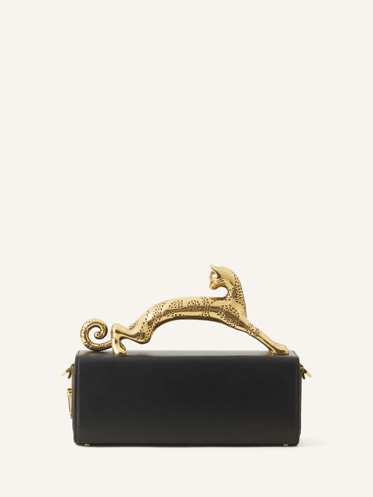 BORSA PENCIL CAT IN PELLE Lanvin BORSA PENCIL CAT IN PELLE Nero LWBGBR05PALME20