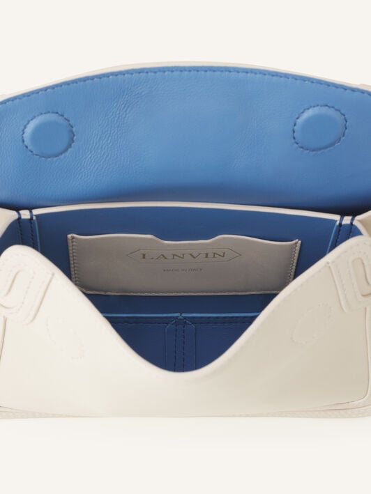 BORSA COMPAGNON 16 IN PELLE Lanvin BORSA COMPAGNON 16 IN PELLE Gesso LWBGLRXSSMLEE26