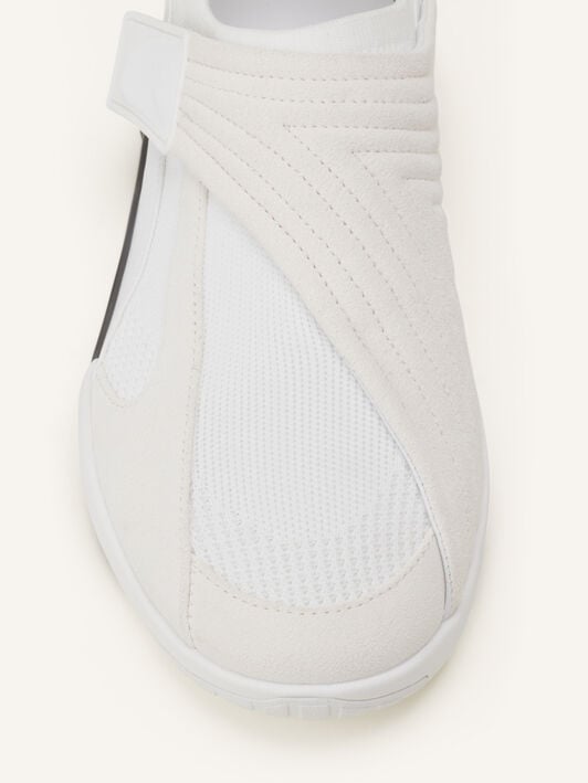 SNEAKERS LNV1 EN MAILLE ET DAIM Lanvin SNEAKERS LNV1 EN MAILLE ET DAIM Blanc/Noir FUSKDK0IKNSUE26