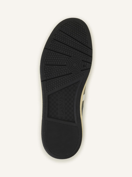 ZAPATILLAS CLAY DE MALLA Y PIEL Lanvin ZAPATILLAS CLAY DE MALLA Y PIEL Blanco/Negro FUSKDK00NAS1P25