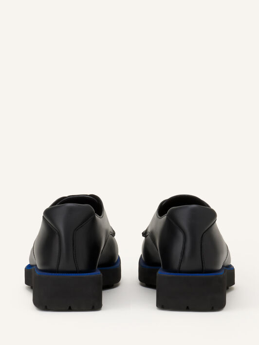 ZAPATOS DERBY DE PIEL SUAVE Lanvin ZAPATOS DERBY DE PIEL SUAVE Negro/Azul FMSHGY00VITEA26