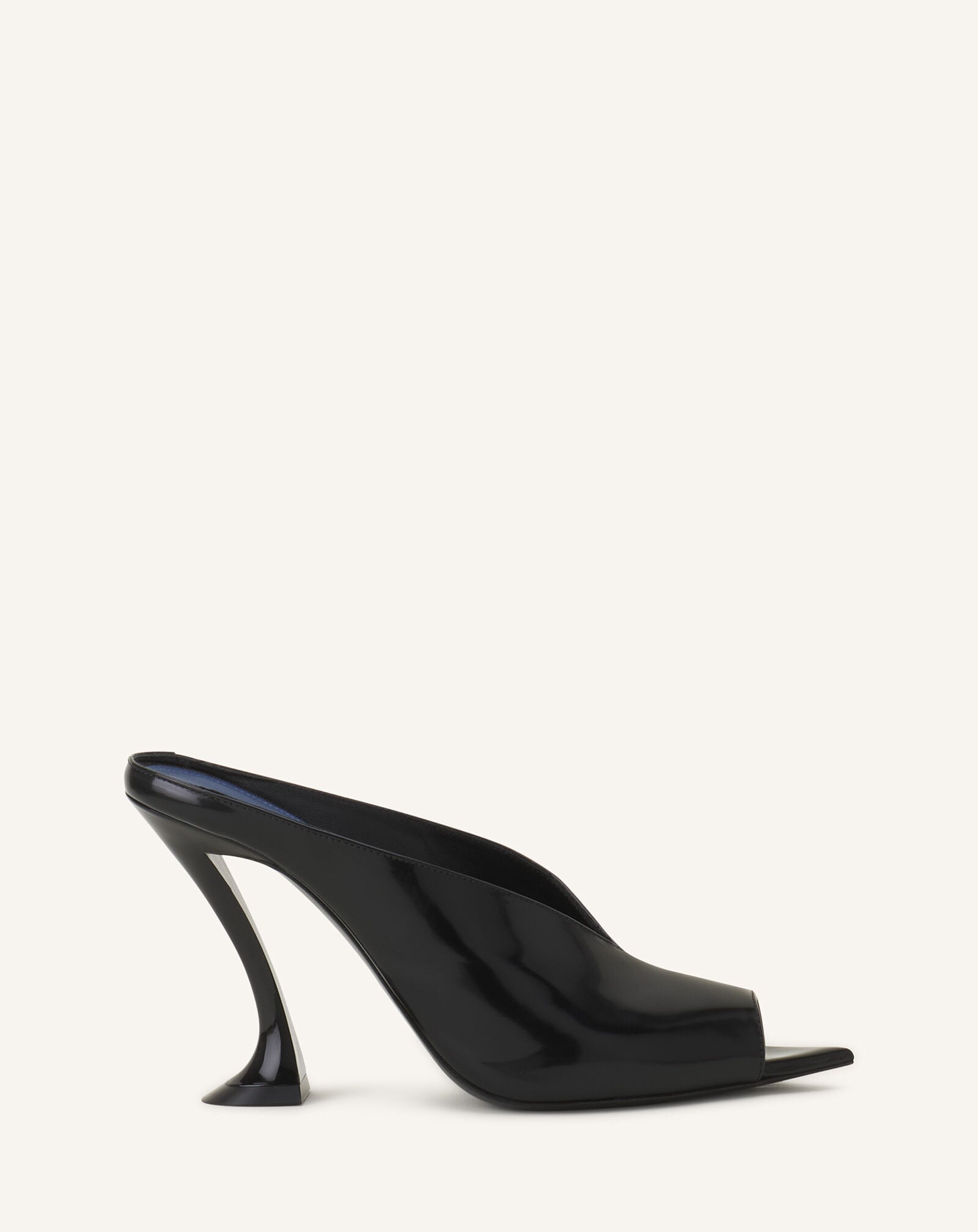 MULE MIDNIGHT STEP AUS LACKLEDER Lanvin MULE MIDNIGHT STEP AUS LACKLEDER Schwarz FWPUGA0DSPAZH25