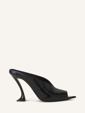 MULE MIDNIGHT STEP AUS LACKLEDER Lanvin MULE MIDNIGHT STEP AUS LACKLEDER Schwarz FWPUGA0DSPAZH25