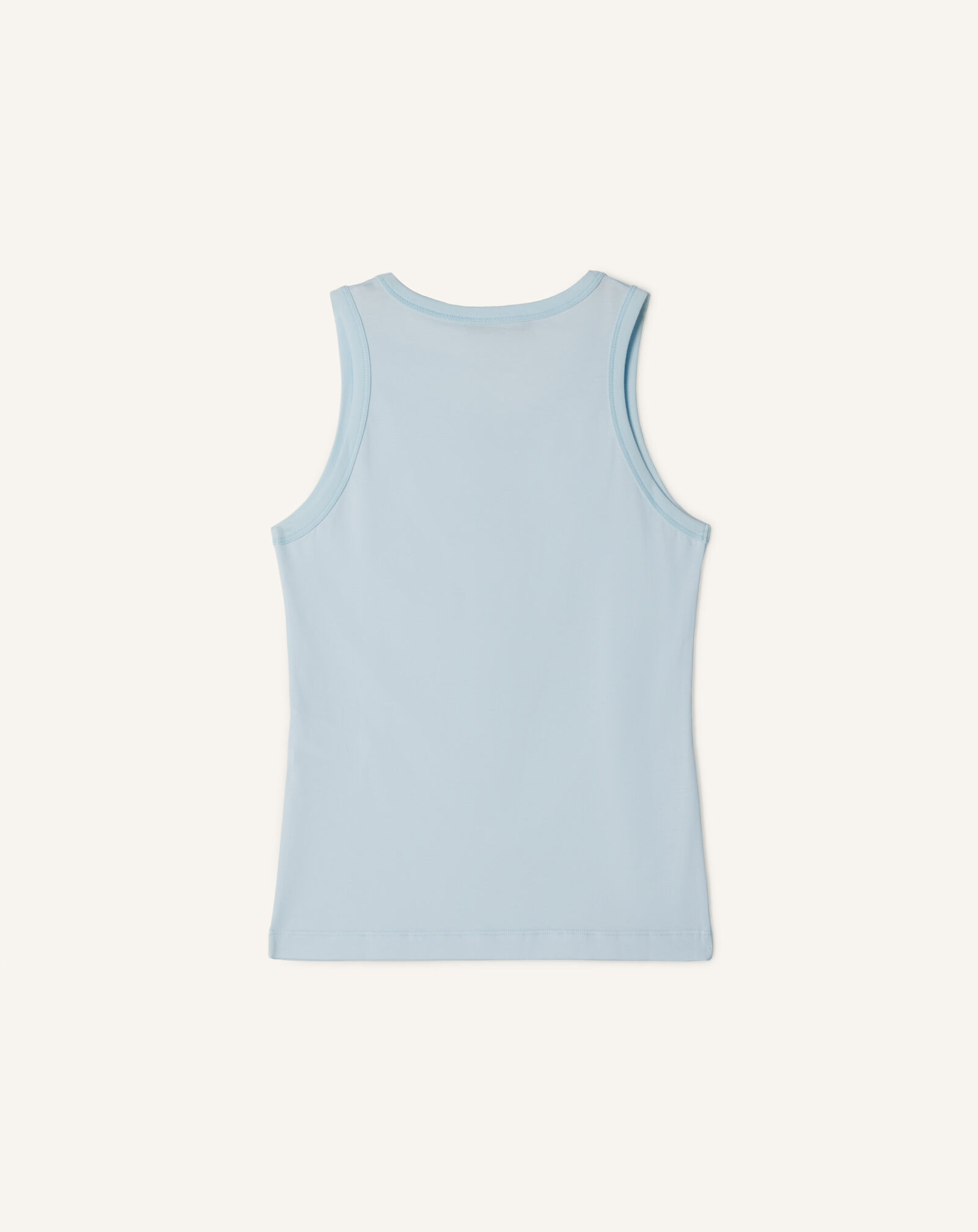 TANKTOP MOTHER AND CHILD AUS BESTICKTEM BAUMWOLLJERSEY Lanvin TANKTOP MOTHER AND CHILD AUS BESTICKTEM BAUMWOLLJERSEY Himmelblau RWTS0067J320E26