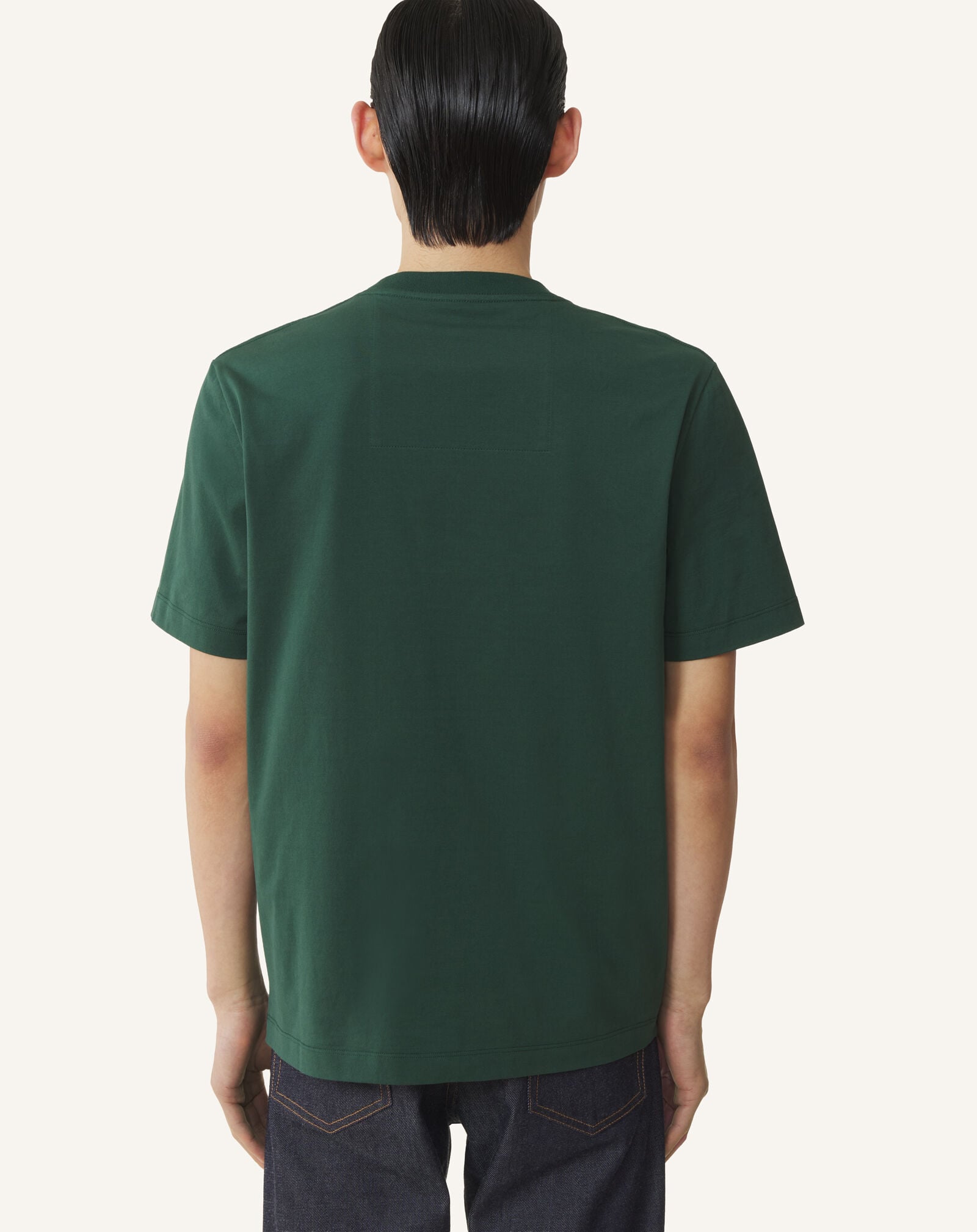 T-SHIRT LOGO M&D Lanvin T-SHIRT LOGO M&D Pine Green RMTS0012J321A26