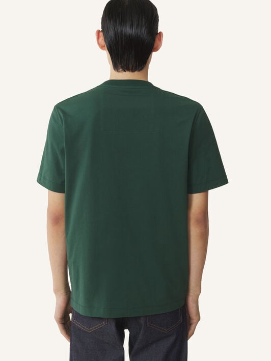 T-SHIRT LOGO M&D Lanvin T-SHIRT LOGO M&D Pine Green RMTS0012J321A26