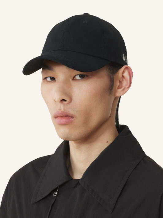 CAP LANVIN SIGNATURE AUS BAUMWOLLE Lanvin CAP LANVIN SIGNATURE AUS BAUMWOLLE Schwarz AMHAWCA1C2ETP26
