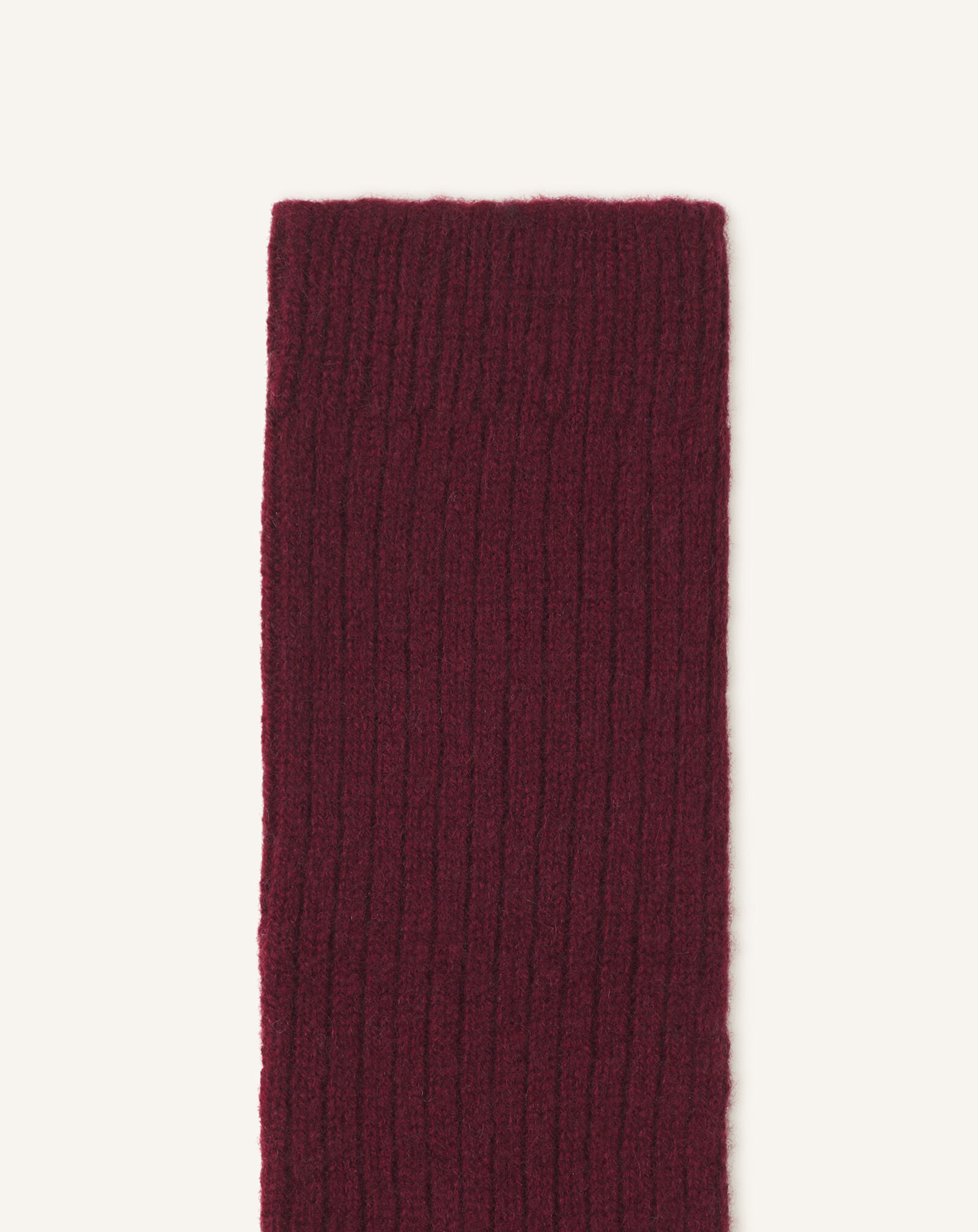 Lanvin CHAUSSETTES LANVIN EN CACHEMIRE Bordeaux AMSAKSK22WLOH25