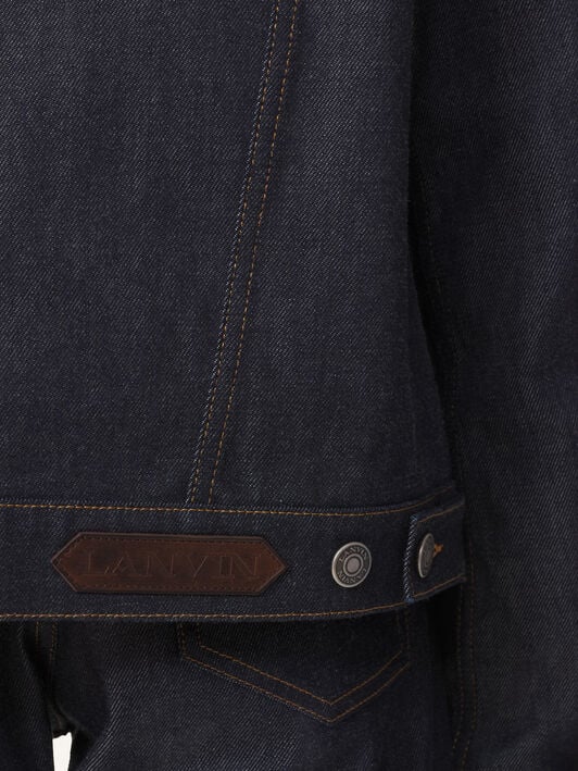 REGULAR DENIM JACKET Lanvin REGULAR DENIM JACKET Navy Blue RMJA0315D118A26