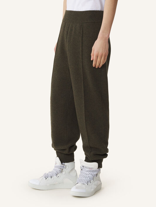 JOGGINGHOSE AUS WOLLE Lanvin JOGGINGHOSE AUS WOLLE Ebenholz RMTR0033K066A26