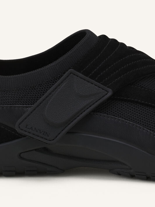SNEAKERS LNV1 EN MAILLE ET DAIM Lanvin SNEAKERS LNV1 EN MAILLE ET DAIM Noir FUSKDK0IKNSUE26