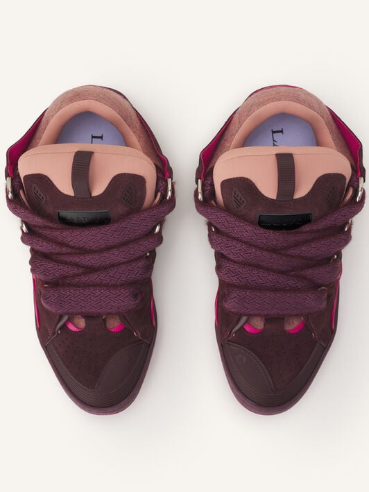 SNEAKER CURB AUS FILZ Lanvin SNEAKER CURB AUS FILZ Mittelrosa/Dunkelrosa FUSKDK12FELTA26