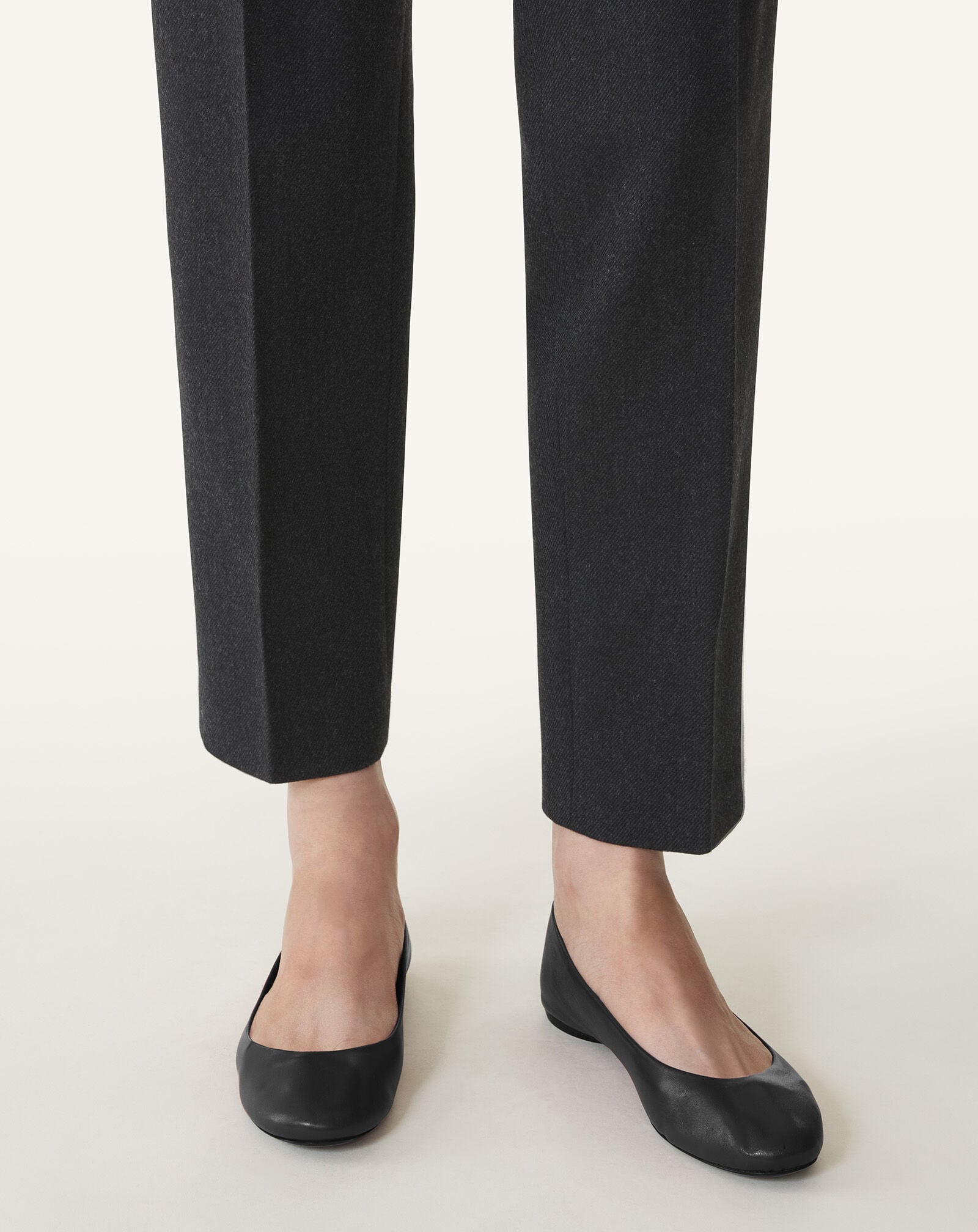 DIE BALLERINA AUS LEDER Lanvin DIE BALLERINA AUS LEDER Schwarz FWBAGA0HNAPAH25
