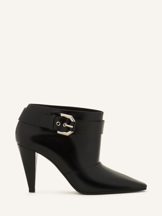 BOOTIE SPAZZO WITH BUCKLE HIGH HEEL Lanvin BOOTIE SPAZZO WITH BUCKLE HIGH HEEL Black FWBOMI05SPAZH26